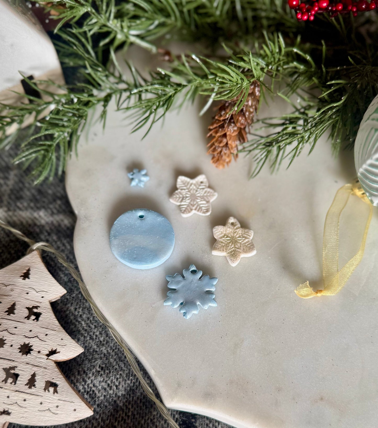 Mini Snowflake Charm