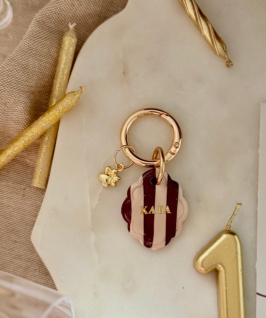 Paw print charm