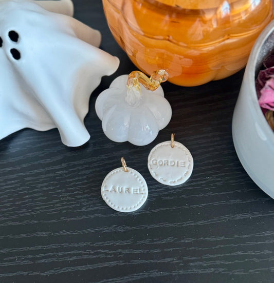 Stamped Embroidered Wave Edge